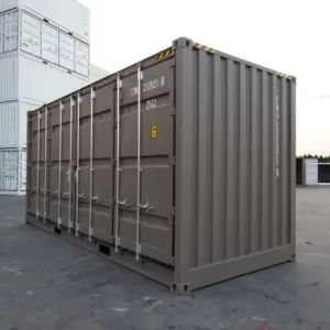 Conteneur de stockage latéral ouvert de 20 pieds de haut